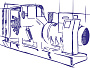 ДЭС (ДГУ) ЭТРО АД1450-Т400 6300В изготовлены с двигателем MTU 12V4000G63 от российского производителя АО «Электроагрегат» Дизель-генератор ЭТРО в Екатеринбурге АД1450-Т400 с двигателем MTU 12V4000G63 от российского производителя